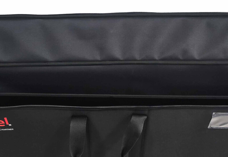 Borsa rigida per plexi monitor 108x13 h 30 cm