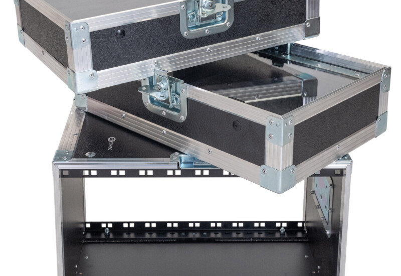 Mini Rack 10u flight case