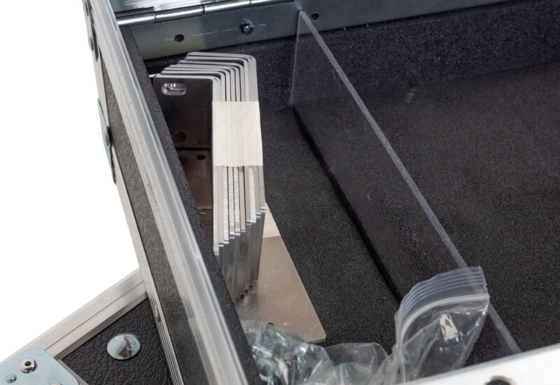 Mini Rack 10u flight case