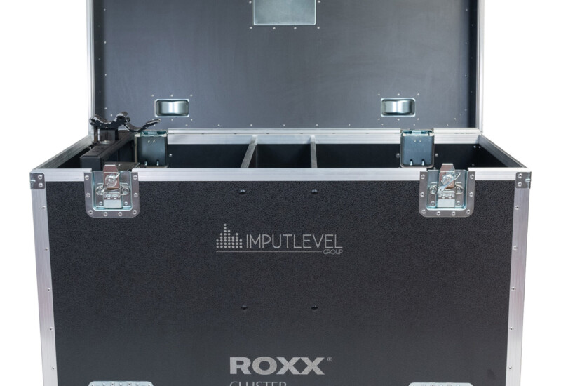 Flight case for Roxx B2 S2 with 8 compartments