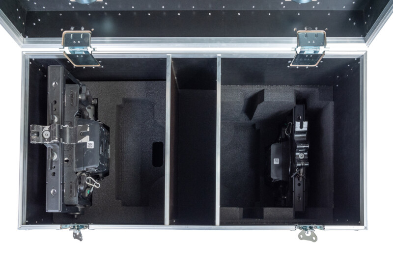 Flight case for Roxx B2 S2 with 8 compartments
