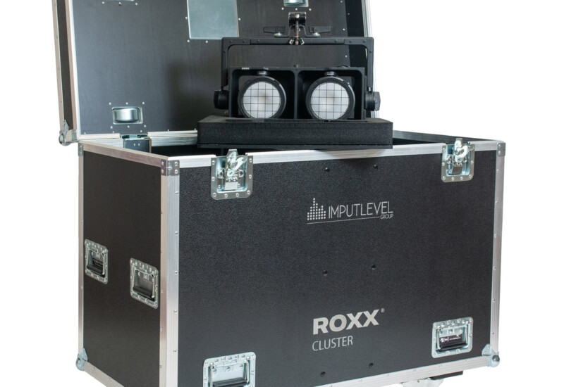 Flight case for Roxx B2 S2 with 8 compartments