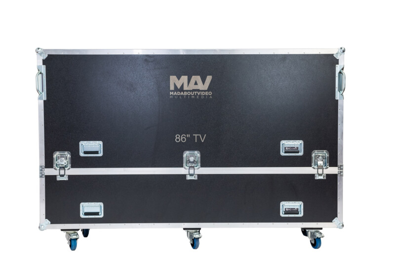 Flight case for TCL LED TV 86