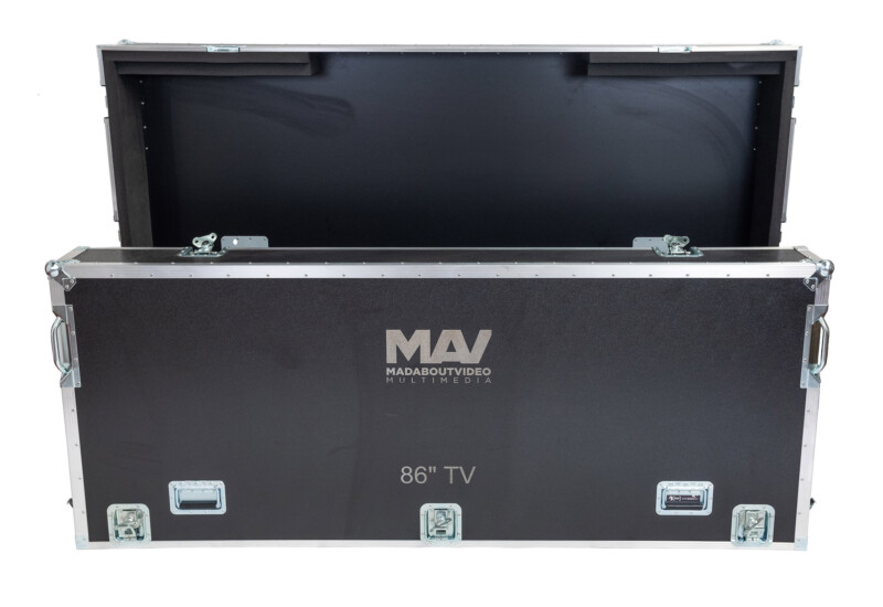 Flight case for TCL LED TV 86