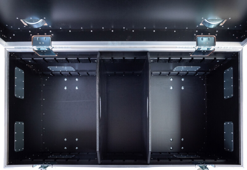 Two modules standard flight case