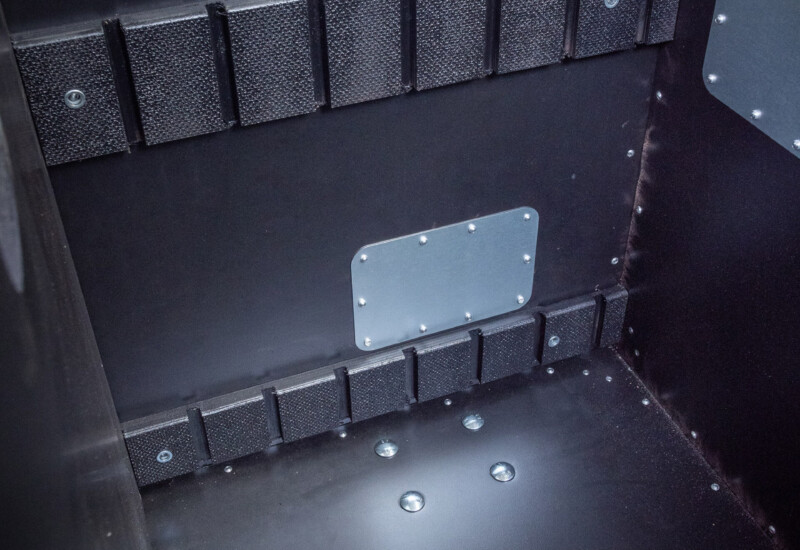 Two modules standard flight case