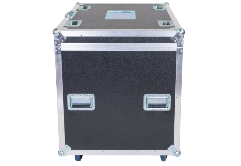 Flight case for Portman Evo P2 with 3 compartments