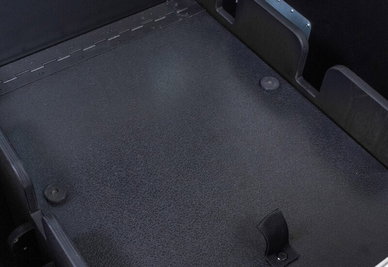 Flight case for Portman Evo P2 with 3 compartments