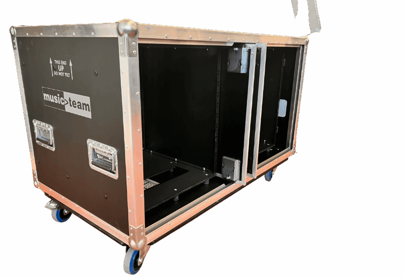 Flight Case Professionale con Divisori Fissi