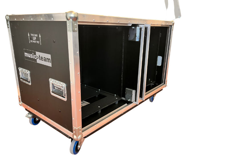 Flight Case Professionale con Divisori Fissi
